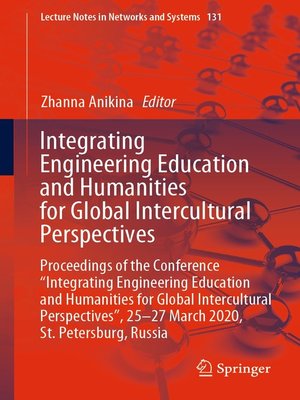cover image of Integrating Engineering Education and Humanities for Global Intercultural Perspectives